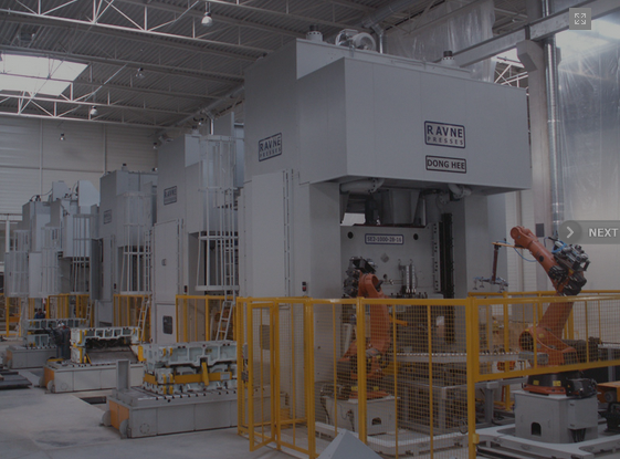 Ravne Presses Tandem line